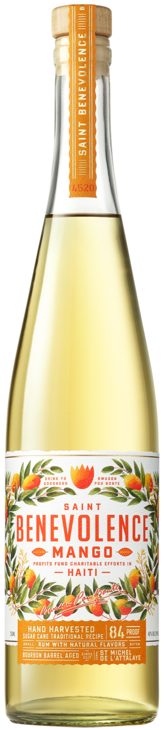 Saint Benevolence Mango Bottle